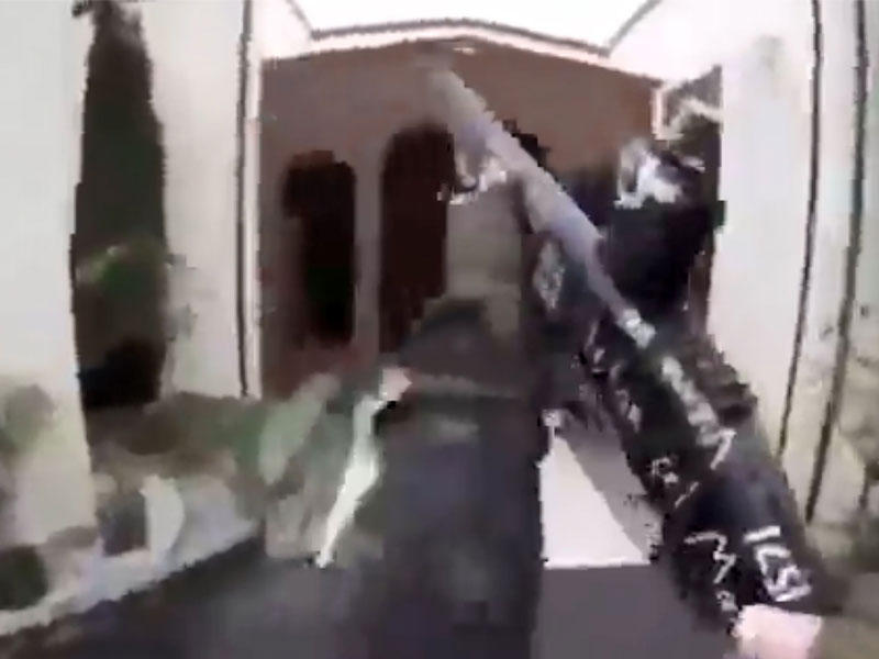 صورة مأخوذة من مقطع الفيديو