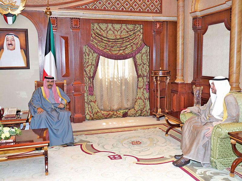 ولي العهد مستقبلاً عبدالله الأحمد