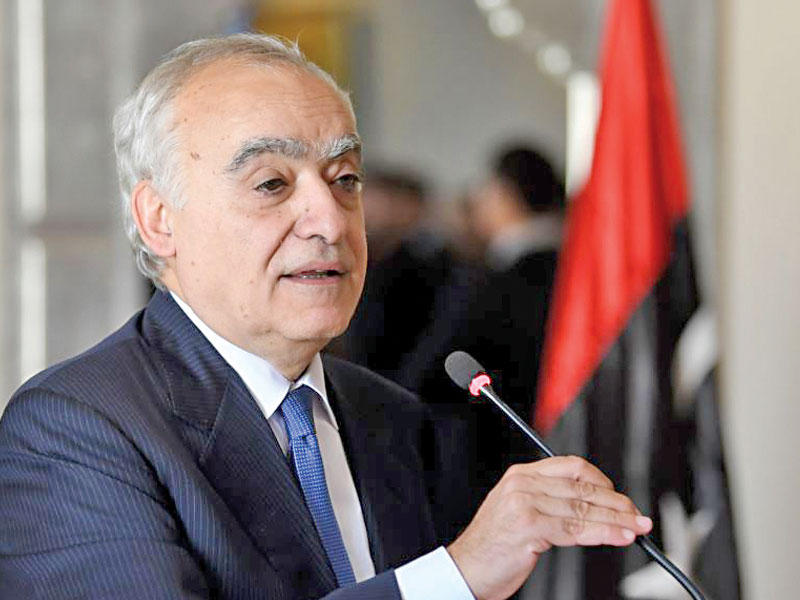  مبعوث الأمم المتحدة  غسان سلامة