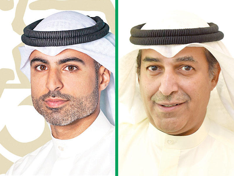 عبدالله المنصور و يوسف الغانم