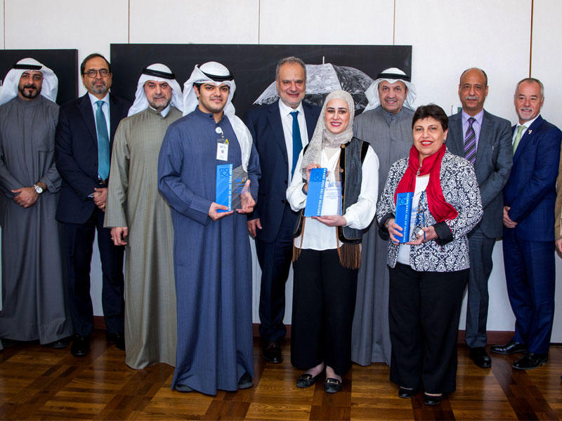 جانب من التكريم