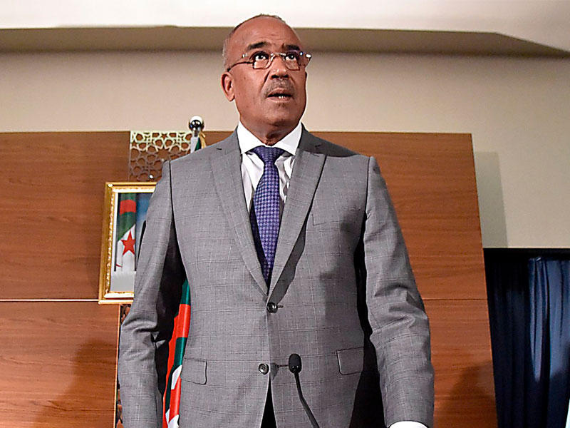 رئيس الوزراء الجزائري المكلف نورالدين بدوي