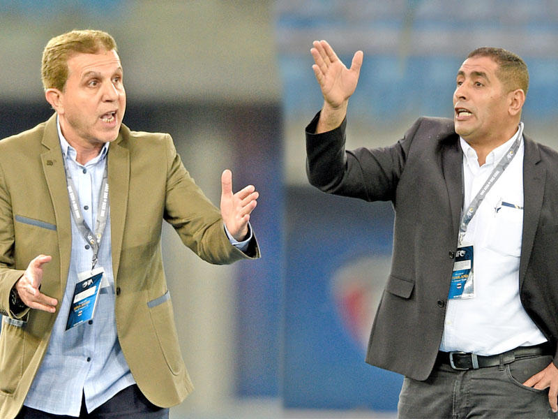 مدرب الأردن و مدرب سورية