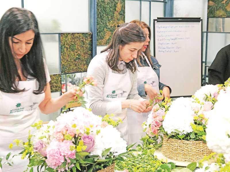 جانب من الورشةn