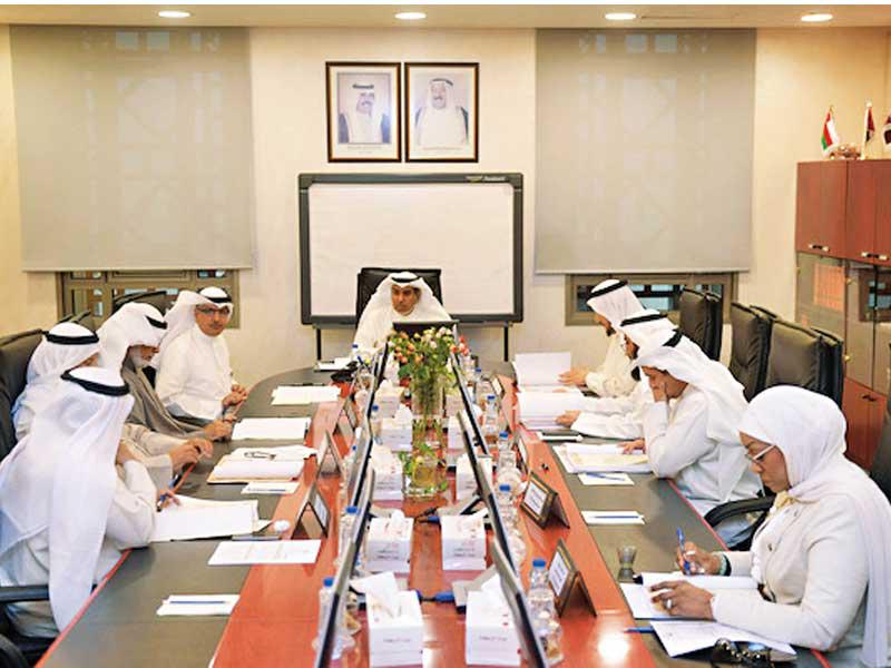 جانب من اجتماع مجلس إدارة «بيت الزكاة»