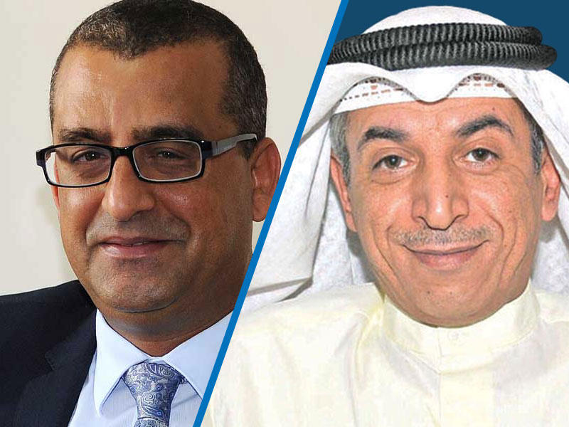 وزير التربية وزير التعليم د. حامد العازمي - سفير تونس لدى البلاد أحمد بن الصغير