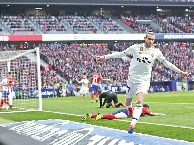 جانب من لقاء سابق بين الريال وأتلتيكو