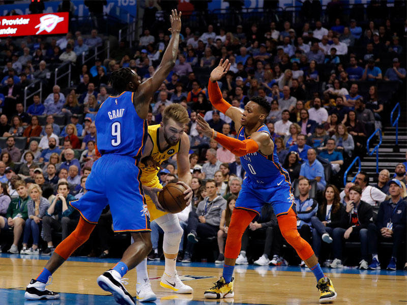 جانب من لقاء أوكلاهوما وإنديانا بيسرز