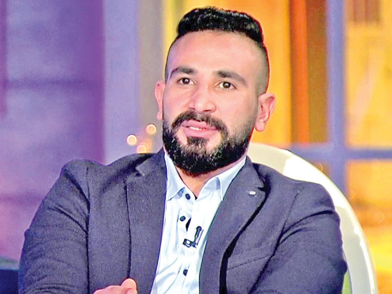 الفنان أحمد سعد 