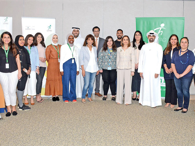 جانب من المشاركين في برنامج «لوياك» لتدريب المدربين         (تصوير ميلاد غالي)