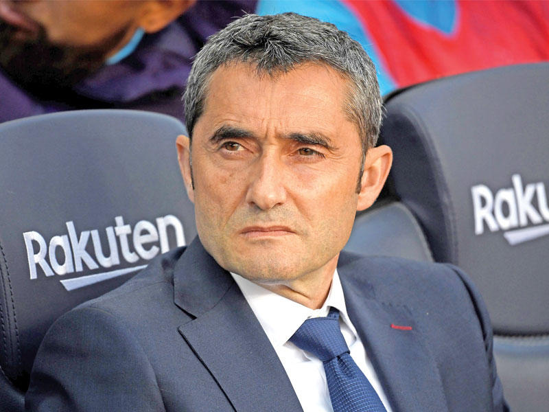 إرنستو فالفيردي، المدير الفني لبرشلونة