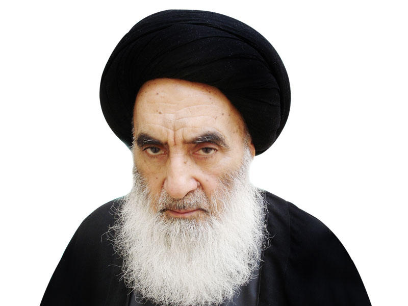  المرجع الشيعي الأعلى في العراق السيد علي السيستاني