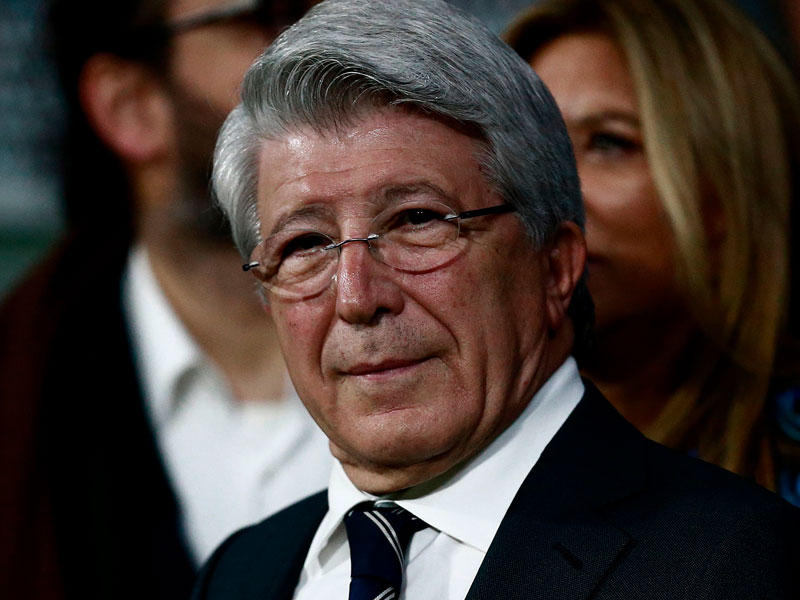 رئيس نادي أتلتيكو مدريد الإسباني، إنريكي سيريزو