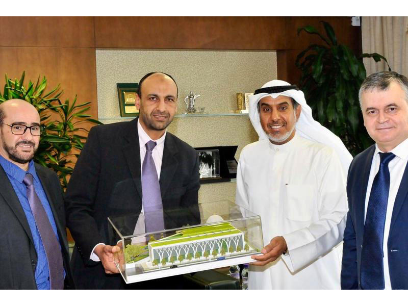 الشعلة مستقبلاً رئيس رابطة النور الإسلامي في فرنسا