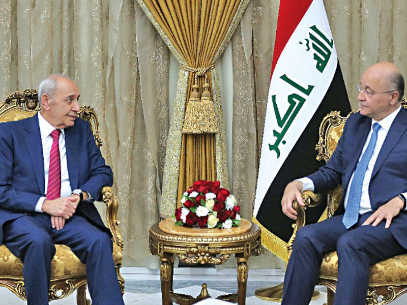 صالح مستقبلاً بري أمس