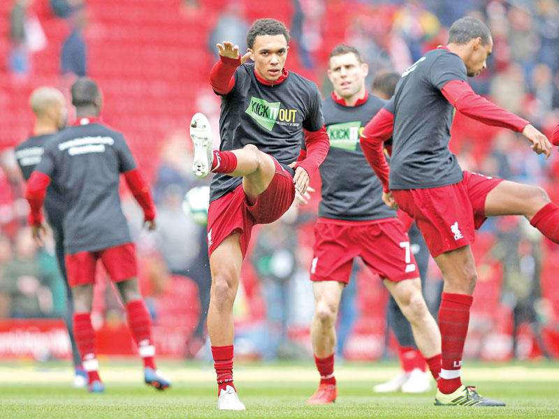 جانب من تدريبات ليفربول