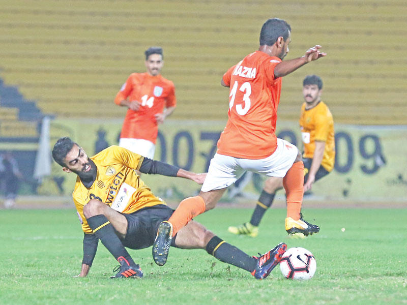 لقاء سابق بين القادسية وكاظمةn