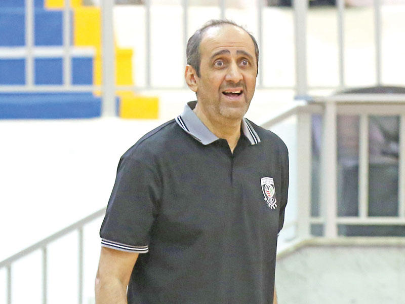 مدرب الفريق الأول لكرة السلة فيصل بورسلي 