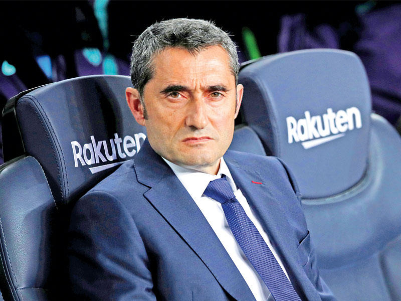 إرنستو فالفيردي، المدير الفني لبرشلونة