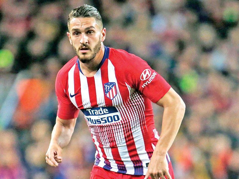 لاعب وسط أتلتيكو مدريد كوكي ريسوركسيون