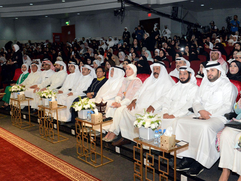 جانب من الحضور في الحفل