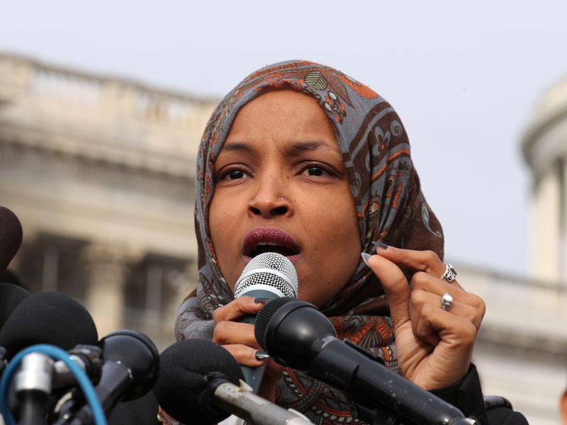 عضوة الكونغرس الديمقراطية المسلمة  إلهان عمر