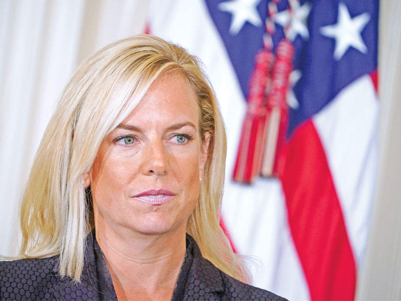  وزيرة الأمن الداخلي كيرستن نيلسن