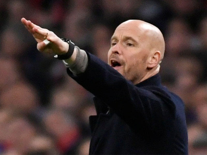 المدير الفني لأياكس الهولندي إيريك تين هاغ