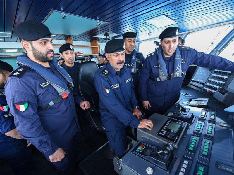 النواف خلال التدريبات