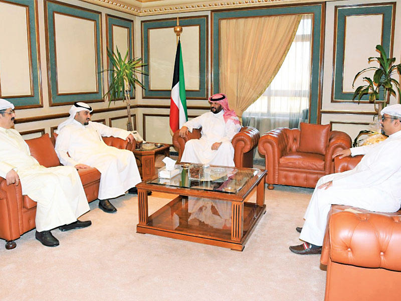 محافظ العاصمة مستقبلا وفد البنك الوطني