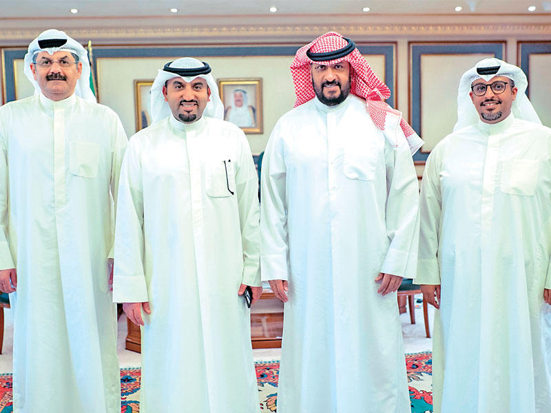 جانب من الزيارة