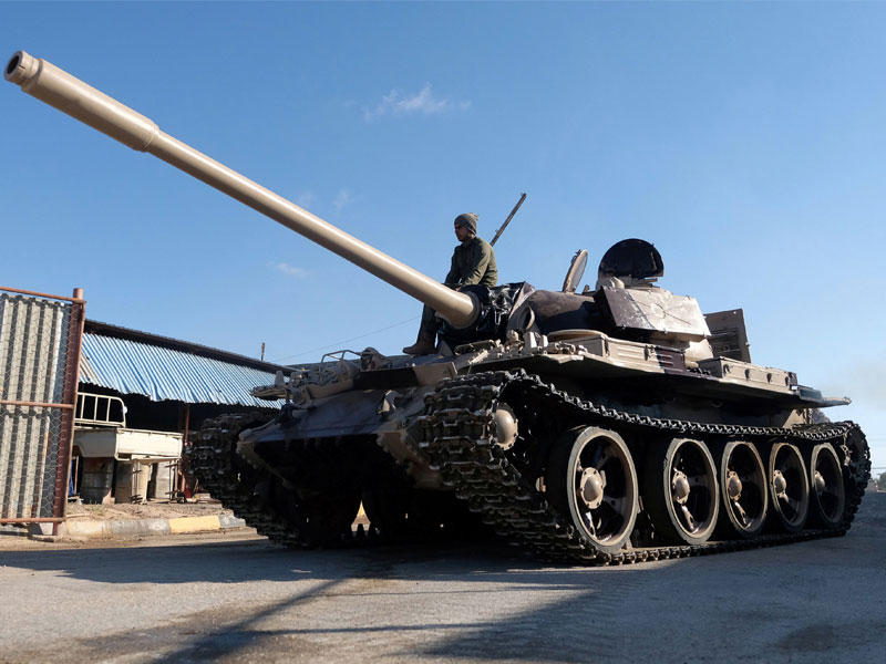 أفراد الجيش الوطني الليبي بقيادة خليفة حفتر