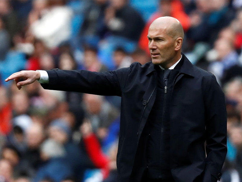  الفرنسي زين الدين زيدان المدير الفني لريال مدريد