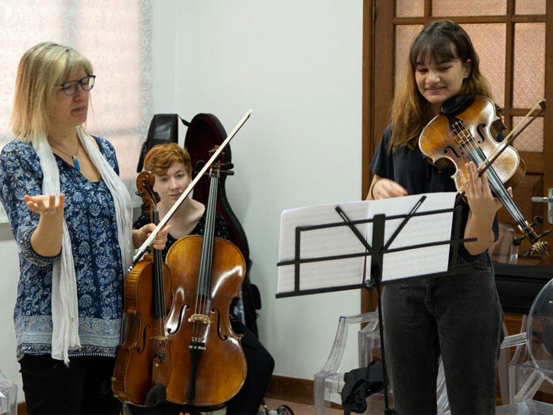 جانب من الورشة 