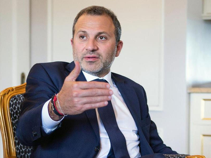 وزير الخارجية والمغتربين جبران باسيل