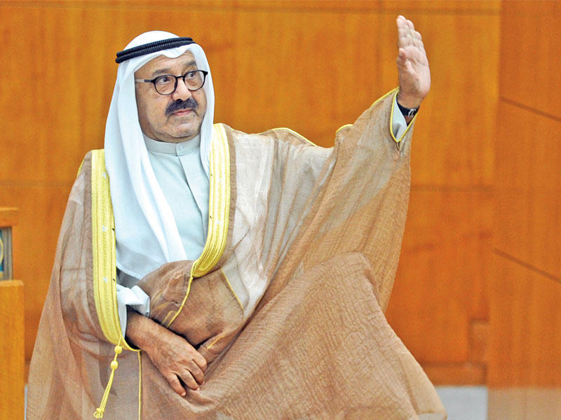  النائب الأول لرئيس مجلس الوزراء وزير الدفاع الشيخ ناصر صباح الأحمد