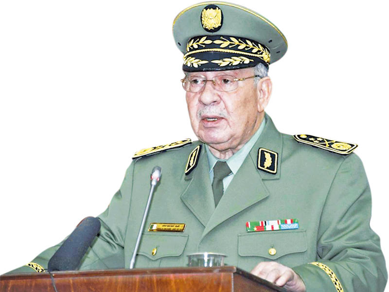 قائد الجيش نائب وزير الدفاع الفريق أحمد قايد صالح 