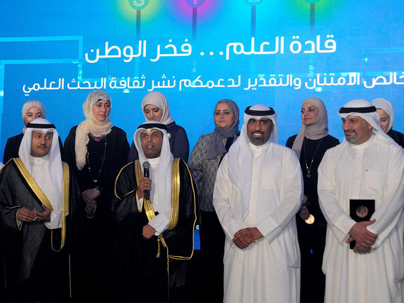 الفاضل خلال حضوره الحفل الختامي للمسابقة
