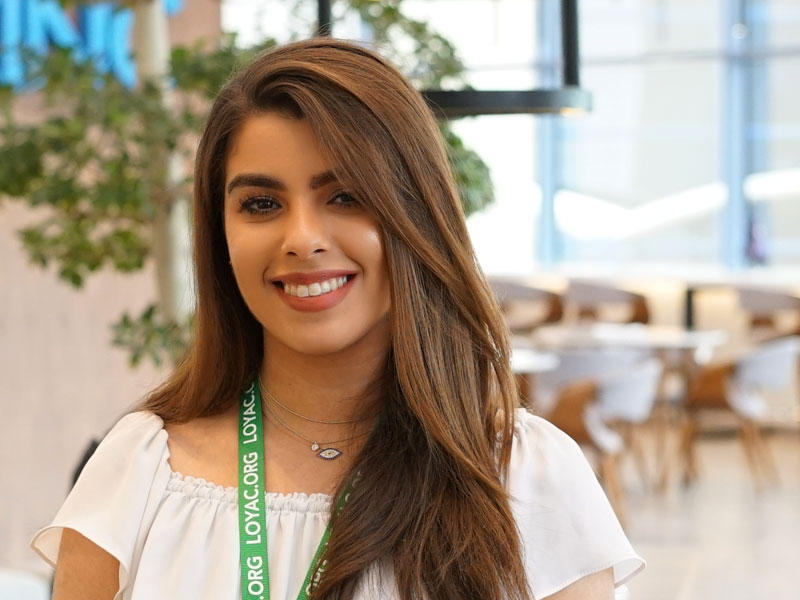 المتدربة ثريا الهولي