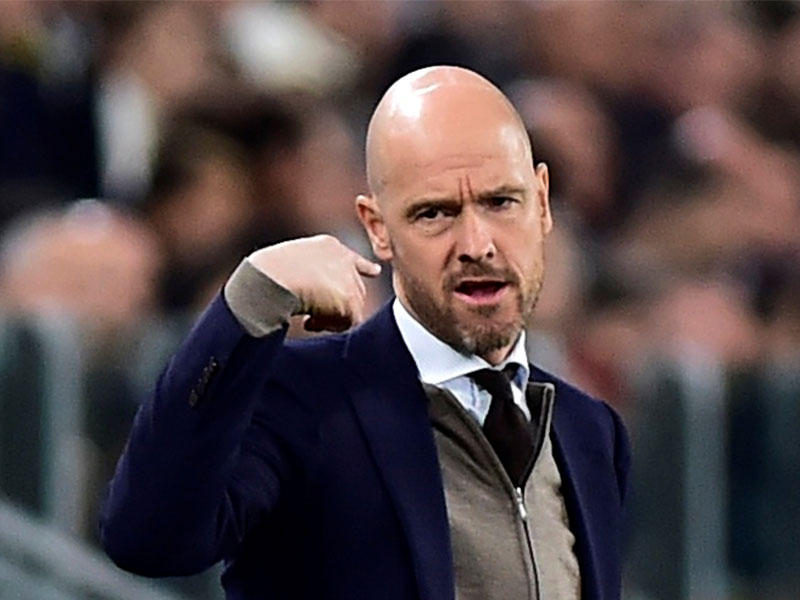 إيريك تين هاج، المدير الفني لأياكس الهولندي