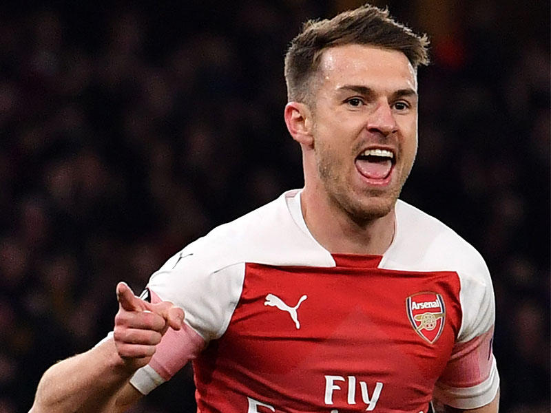 آرون رامسي نجم الأرسنال