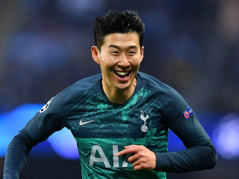 الكوري الجنوبي سون هيونغ مين، مهاجم توتنهام هوتسبير الإنكليزي