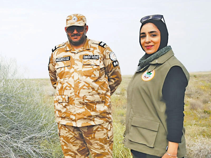  رئيسة الجمعية الكويتية لحماية البيئة وجدان العقاب