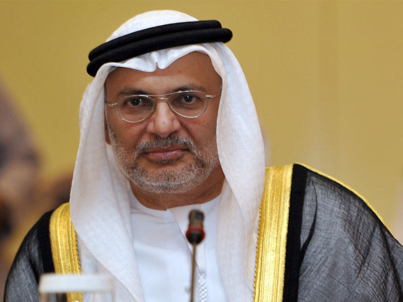 وزير الدولة الإماراتي للشؤون الخارجية، أنور قرقاش