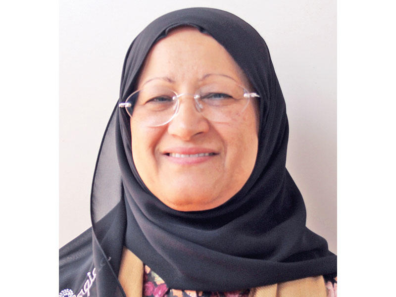 العميدة المساعدة للشؤون الطلابية في كلية العلوم بجامعة الكويت د. اديبة الحربان