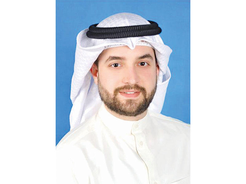 نائب رئيس الاتحاد الوطني لطلبة الكويت- فرع المملكة المتحدة لشؤون الدراسات العليا يوسف عوض