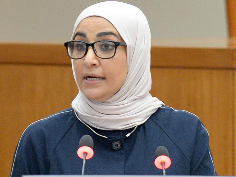 وزيرة الدولة للشؤون الاقتصادية مريم العقيل