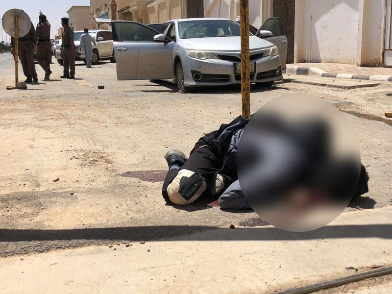 موقع الهجوم في الزلفيt (إنترنت) 