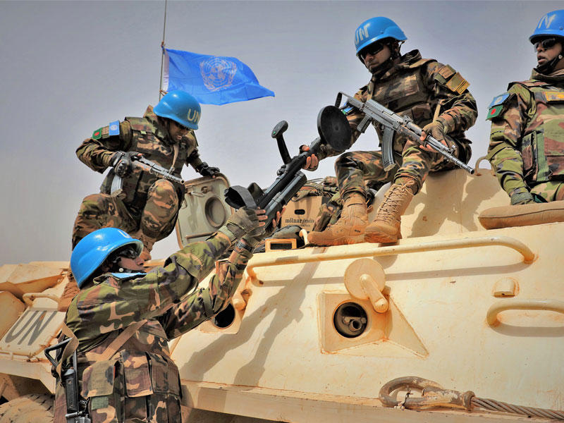 قوة لحفظ السلام تابعة للأمم المتحدة في مالي