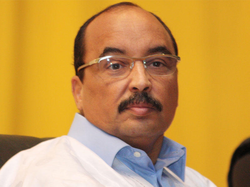 رئيس الجمهورية الإسلامية الموريتانية محمد ولد عبدالعزيز